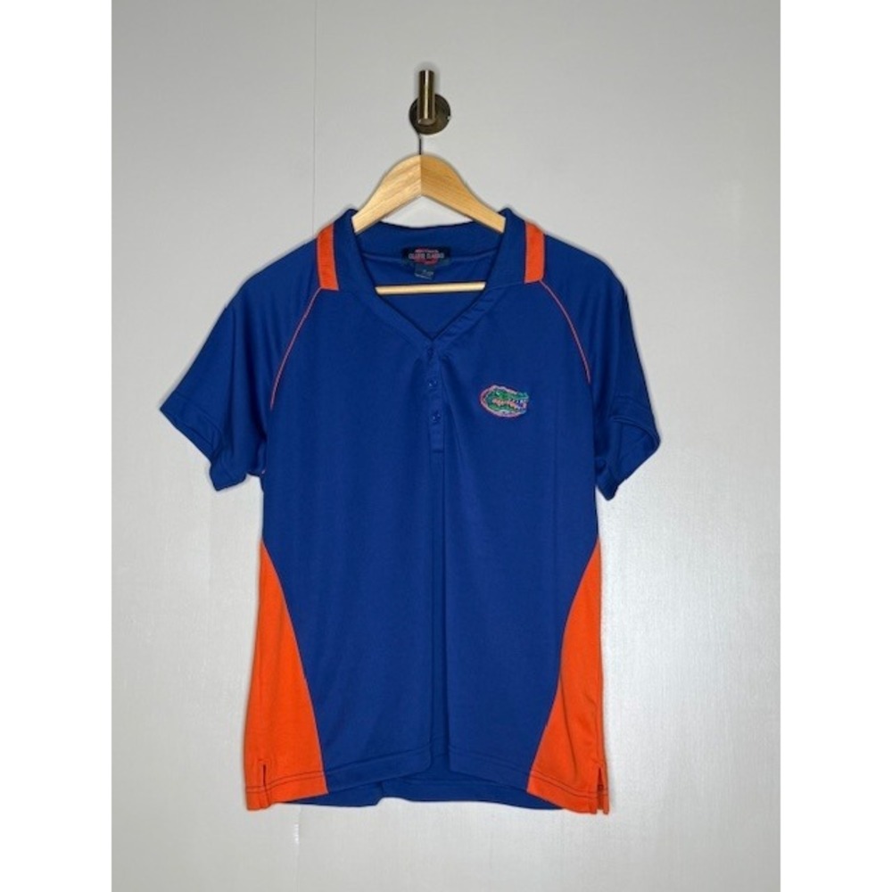 Florida Gators Blue Orange NCAA Performance Polo Shirt‎